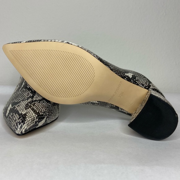 Marc Fisher Fragni Snakeskin Embossed Mule - Picture 8 of 8